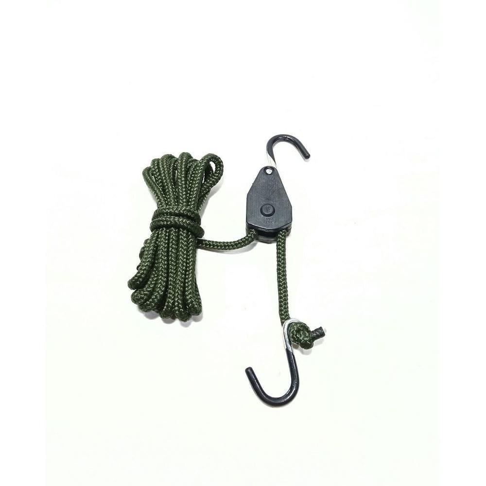 Polia Corda Catraca De Amarracao 3,5 Mts Carga Maxima 60Kg