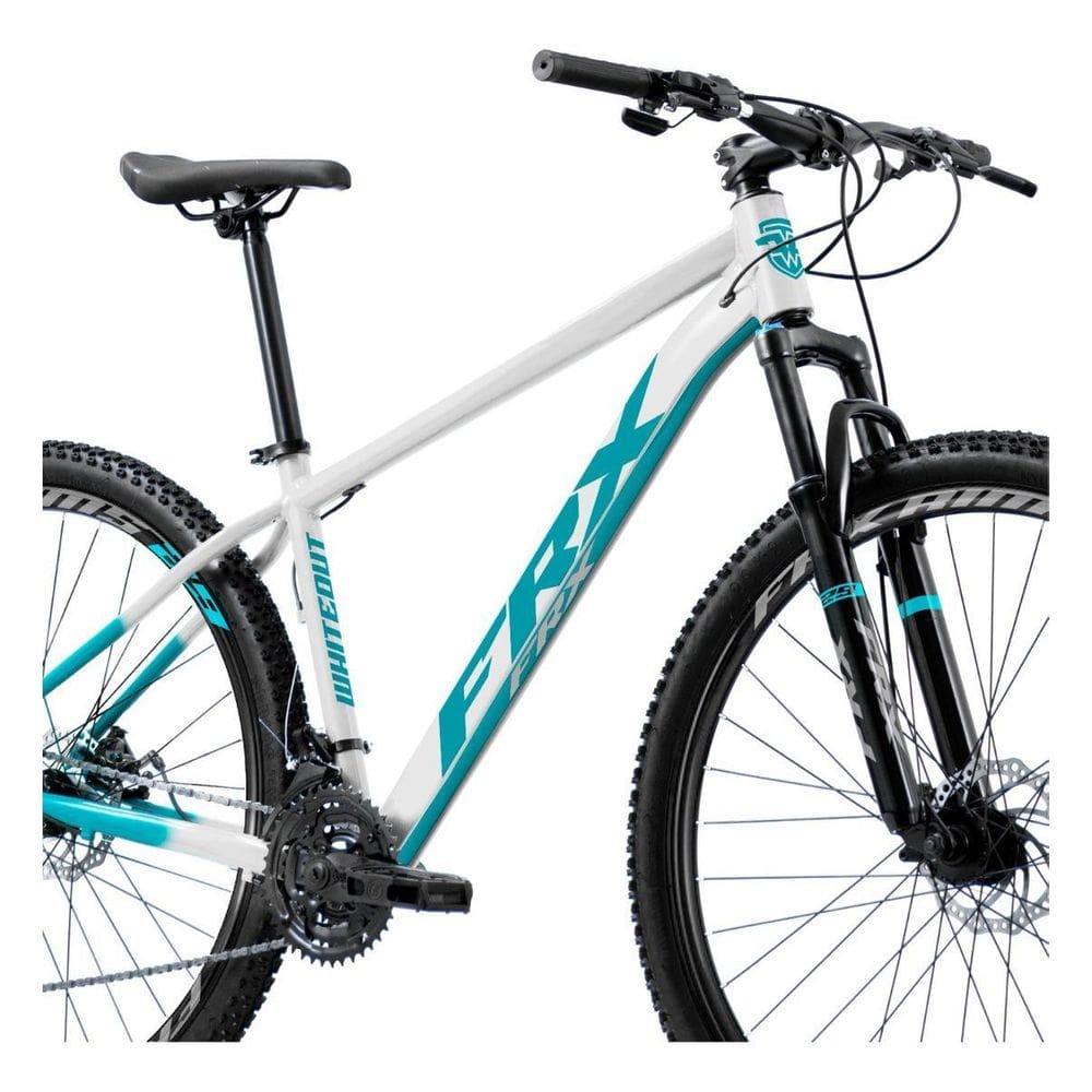 Bicicleta Aro 29 Frx Whiteout 24V Bianchi/White S