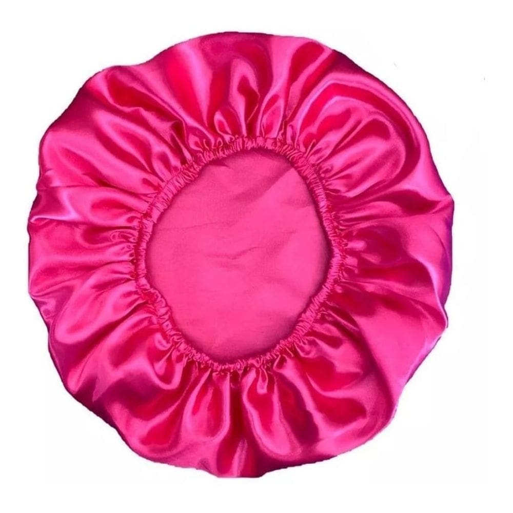 Touca De Cetim Antifrizz - Rosa
