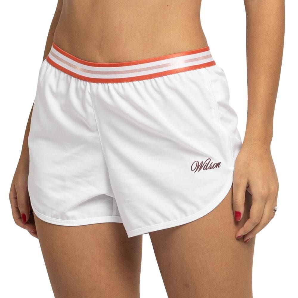 Shorts Wilson Tour Retro Branco