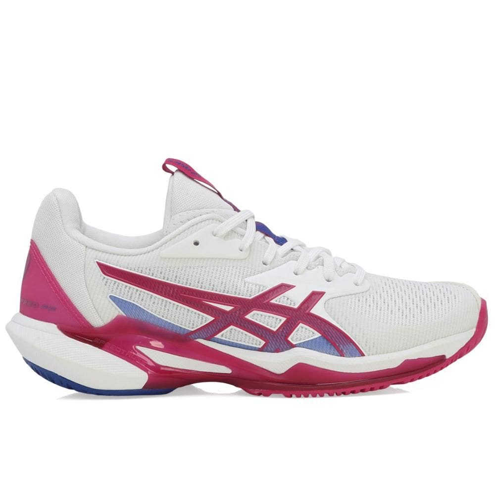 Tênis Asics Solution Speed FF 3 - All Court - Branco e Rosa