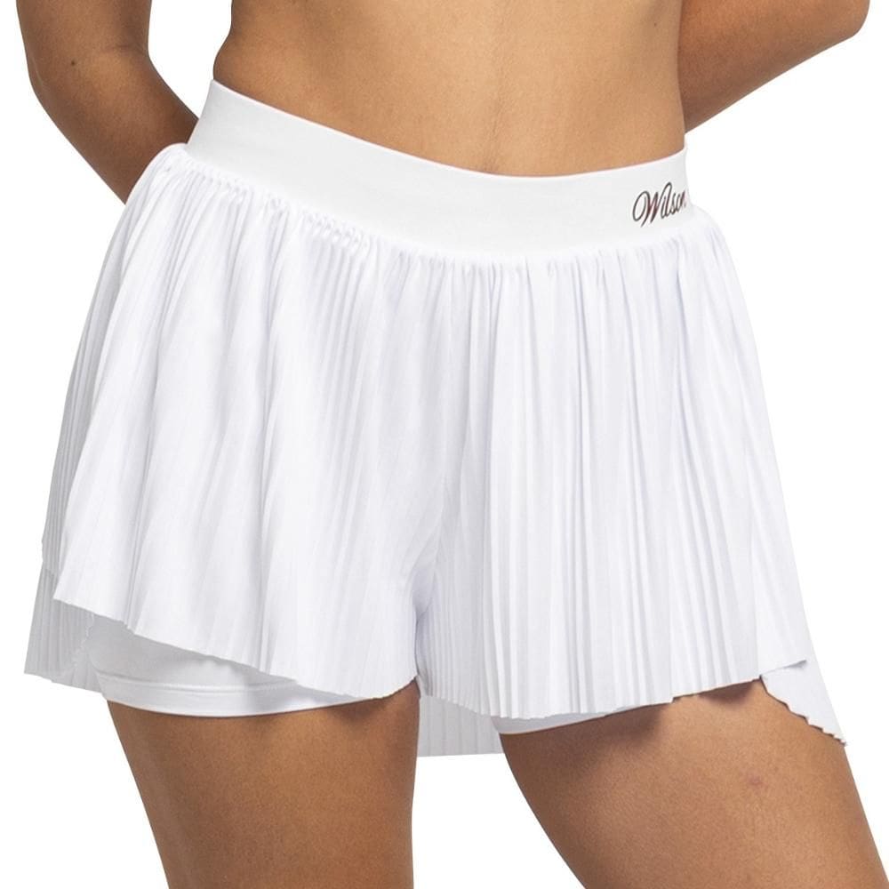 Shorts Wilson Tour Retro Tight Branco
