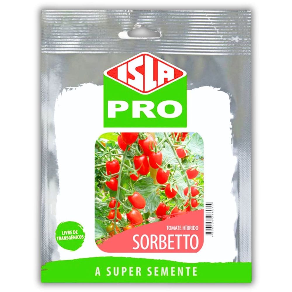 Semente Tomate Sorbetto Híbrido Mini San Marzano (20) ISLA
