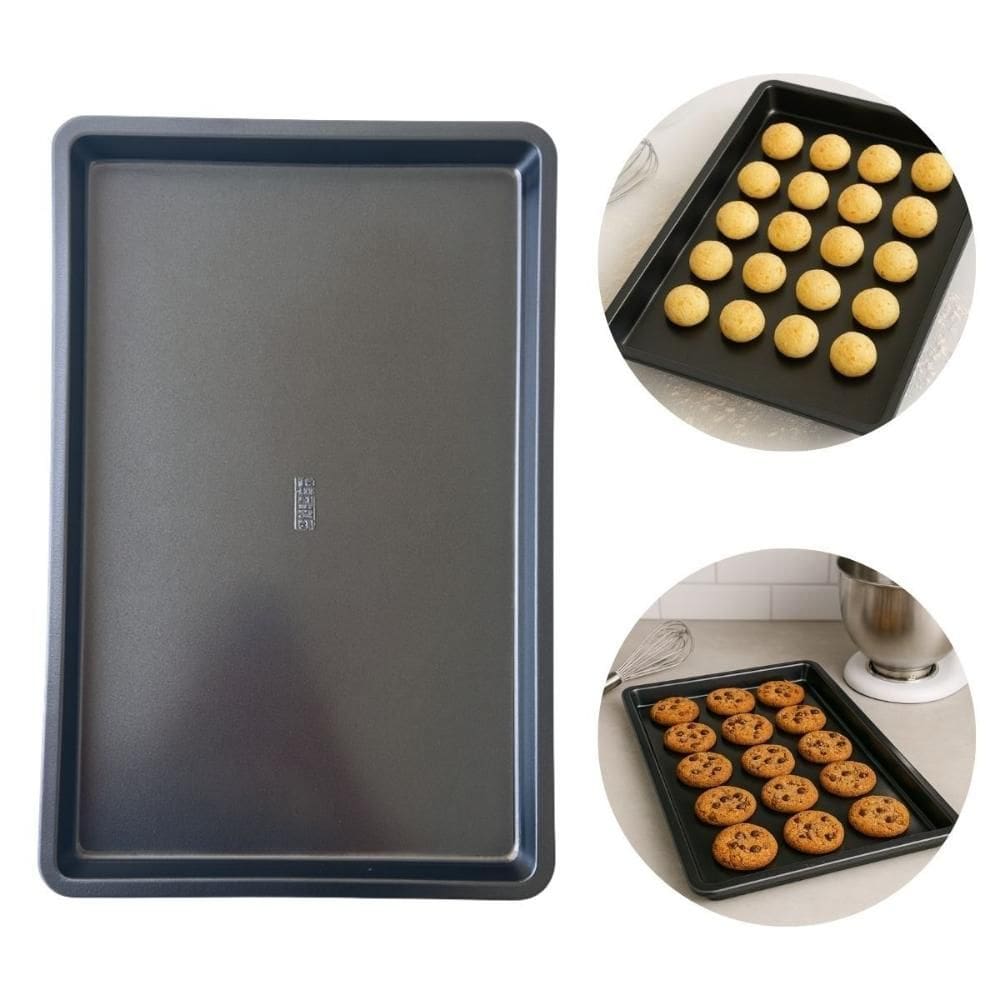 Forma Assadeira 35cm Cookies Biscoitos Antiaderente Forno