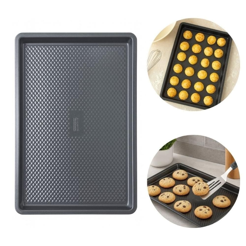 Forma Assadeira 45cm Cookies Biscoitos Antiaderente Forno