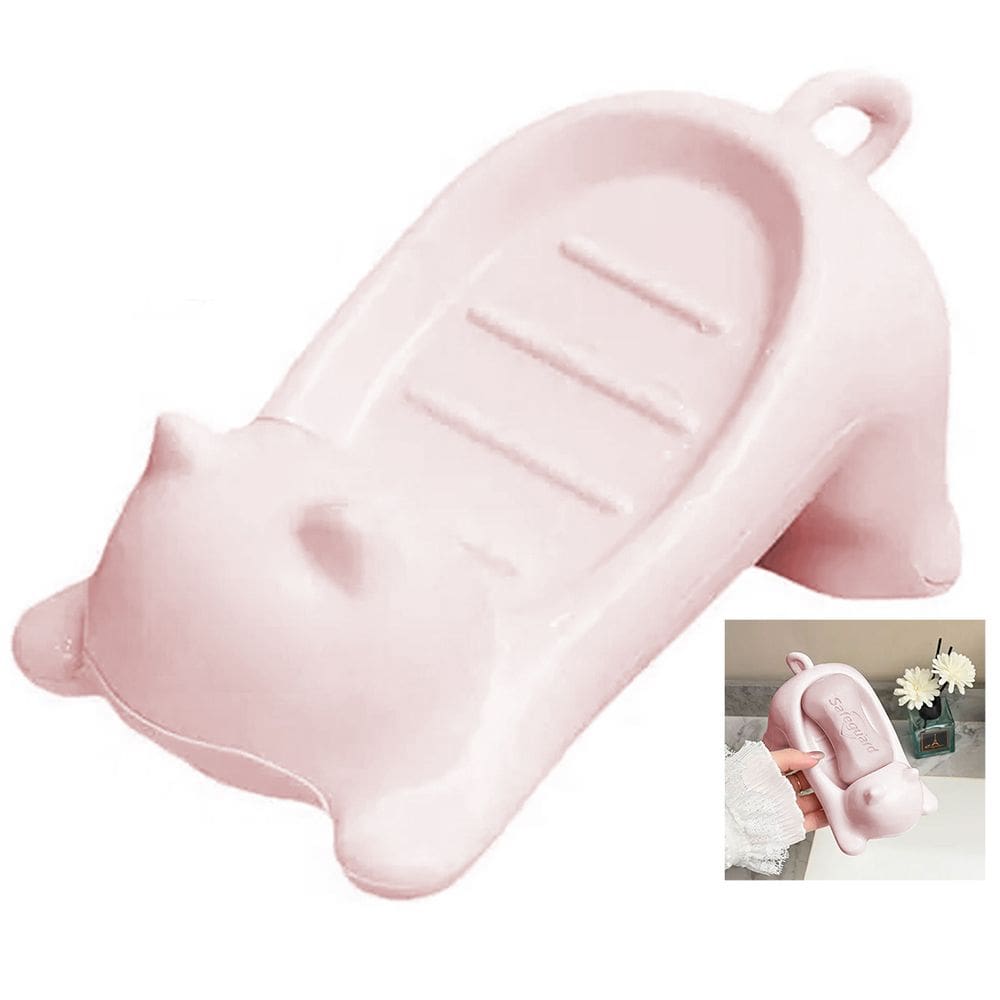 Saboneteira Porta Sabonete Gatinho Gato Banheiro Lavabo Pia Mesa Bancada Box Divertido Decoraçao Enfeite