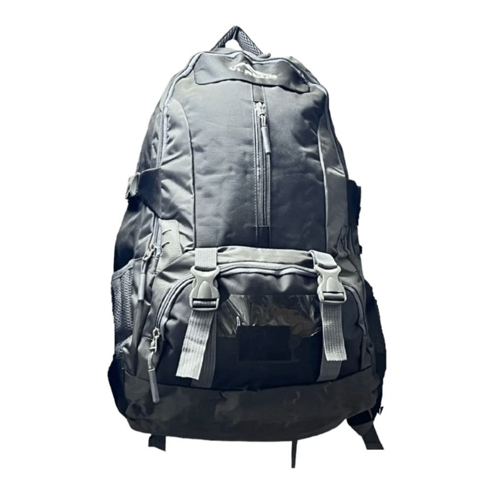 Mochila de viagem Adventure 55L com fecho frontal unissex