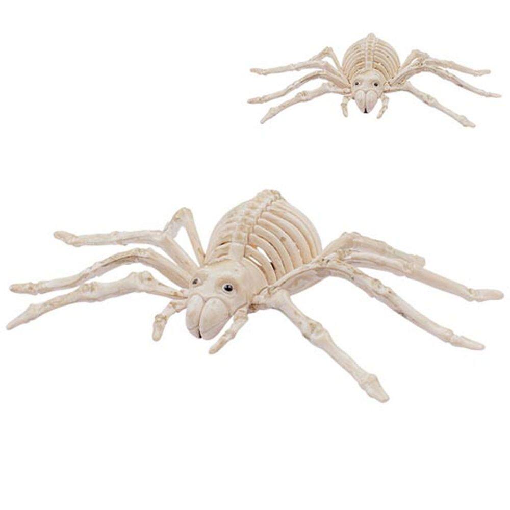 Aranha de Esqueleto Halloween Festa Dia das Bruxas Enfeite Tematico Susto Terror Horripilante Decoraçao