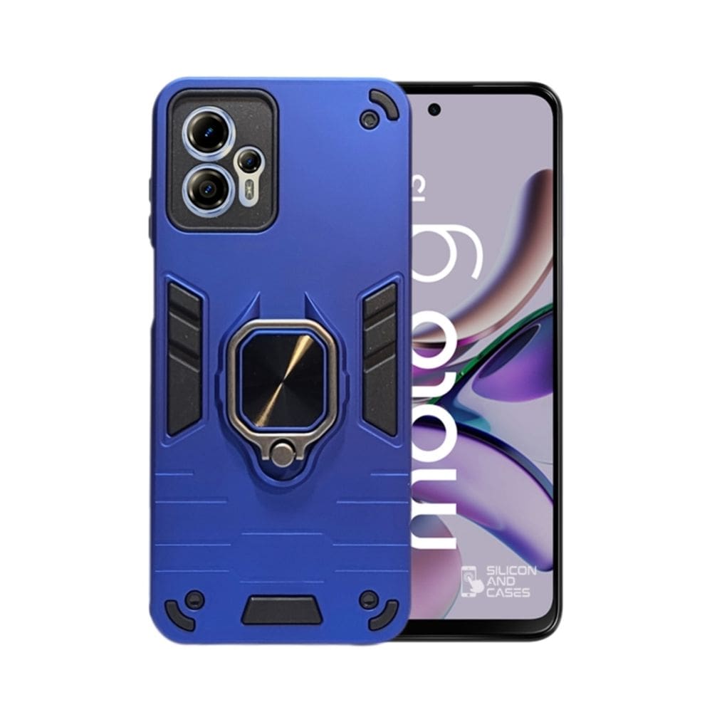 Revestimento para protetor de anel antiimpacto azul Motorola G13