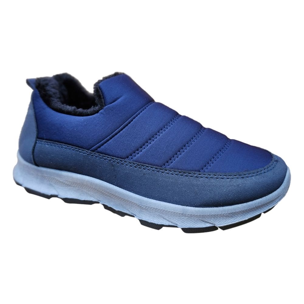 Chinelos de inverno Chiporro Casual Warm Blue-3166 para homens