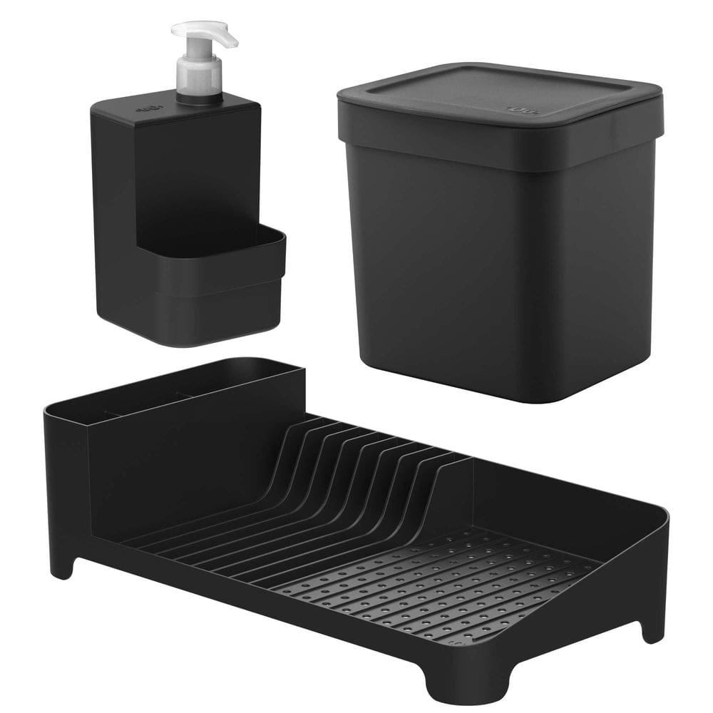 Conjunto Completo para Pia Trium com 3 Peças Preto - Ou