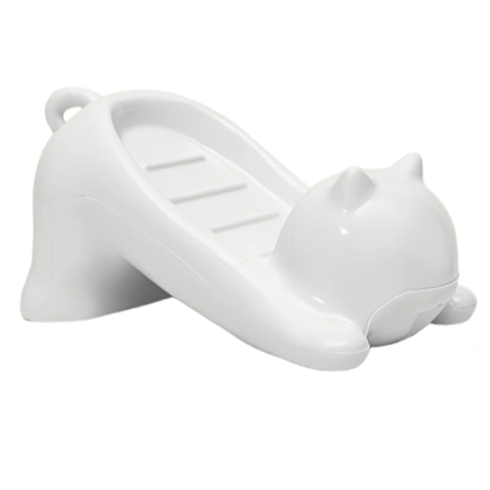 Saboneteira Porta Sabonete Gato Gatinho Banheiro Box Lavabo Pia Mesa Bancada Decoraçao Enfeite Divertido
