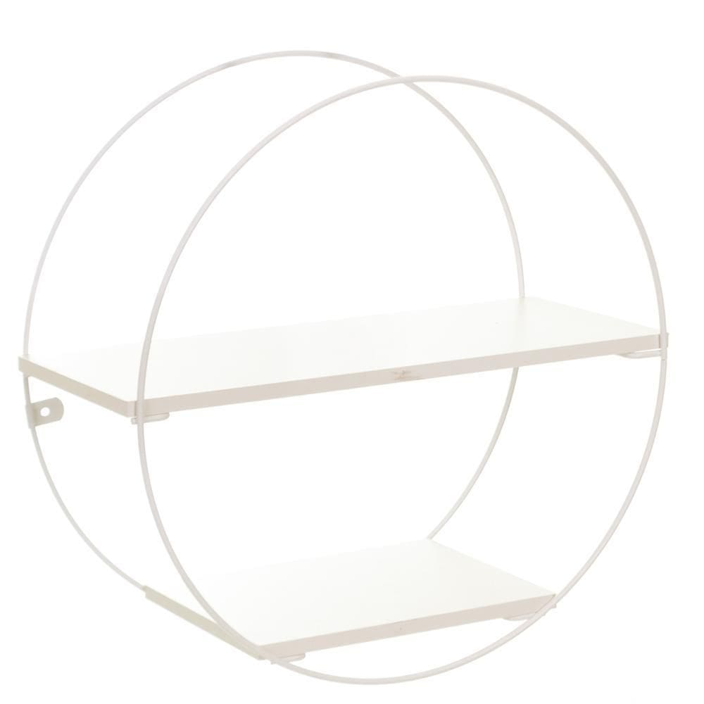 Prateleira Geometrica Circular White