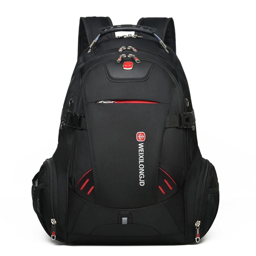 Mochila multifuncional impermeável para laptop 39L com porta USB