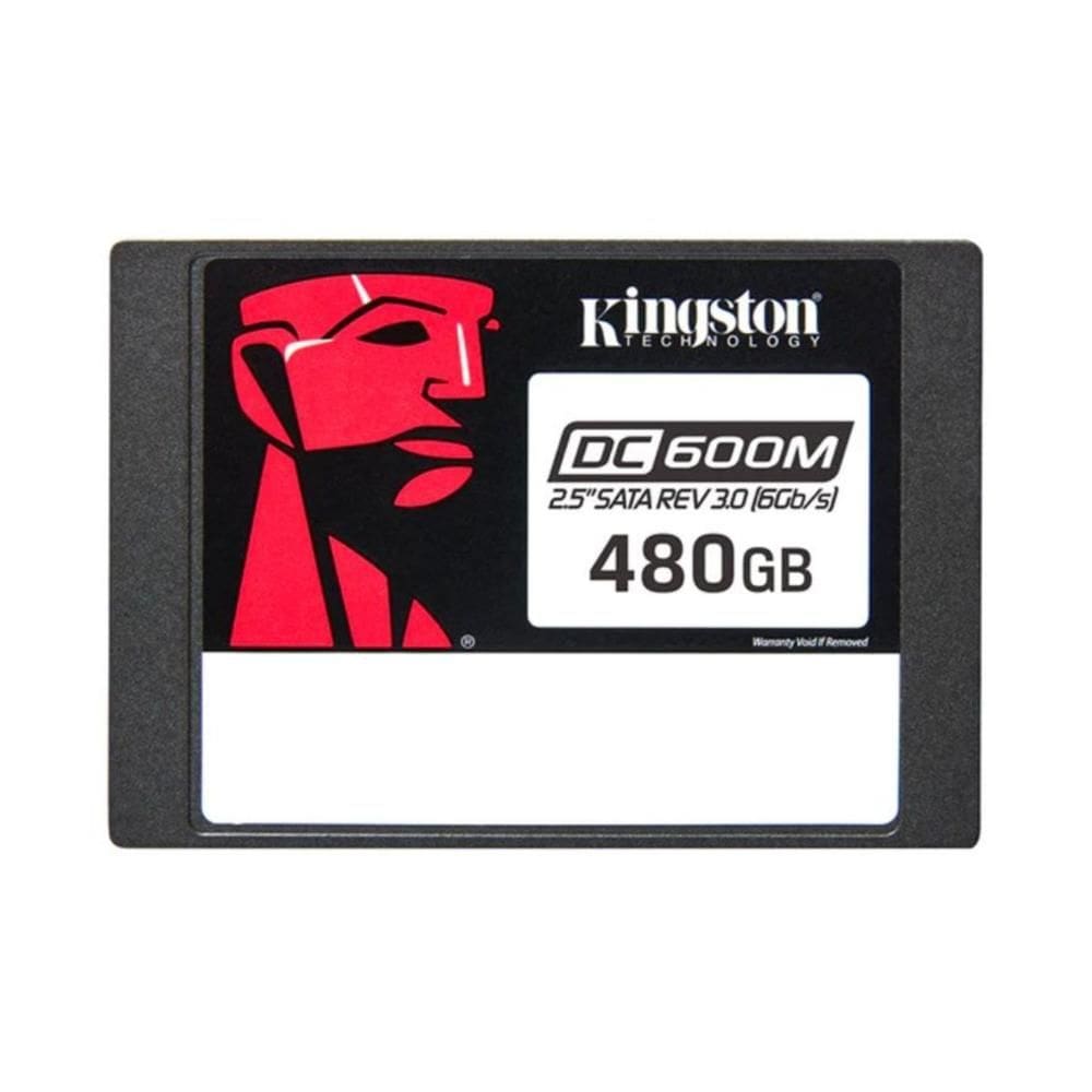 SSD 480GB Kingston DC600M - SATA - Leitura 560MB/s - Gravação 470MB/s - SEDC600M480G
