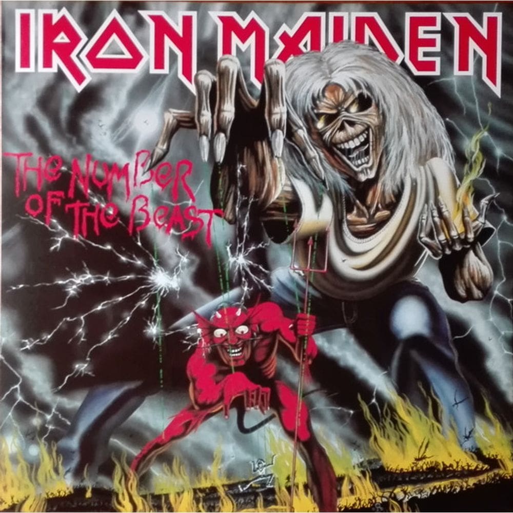 Lp Iron Maiden – The Number Of The Beast - Importado (Vinyl)