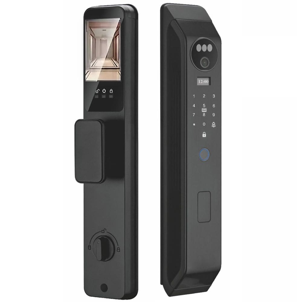 Fechadura Eletronica Digital App Wifi Biometria Digital Facial Cartao Tag Senha Smartphone Celular Proteçao Residencial