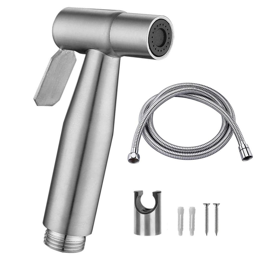 Ducha Higienica Chuveirinho Banheiro Lavabo Box Privada Higiene Limpeza Mangueira Flexivel Resistente Acessorio Suporte