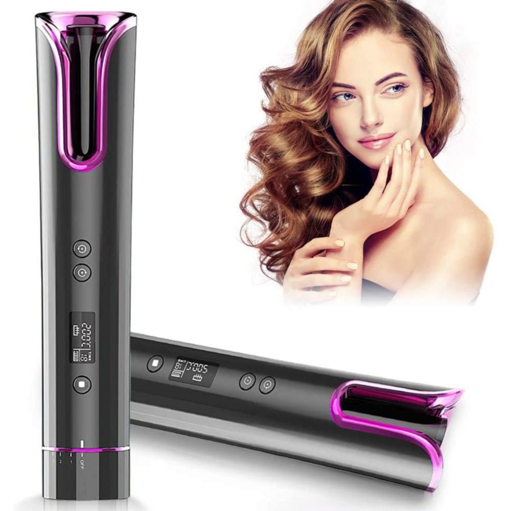 Modelador de cabelo recarregável Unbound Wireless Automatic Curler