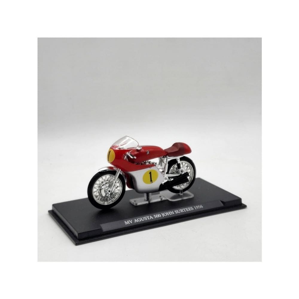 Diecast LUPPA MV Augusta 500 1956 John Surtees em escala 1:24