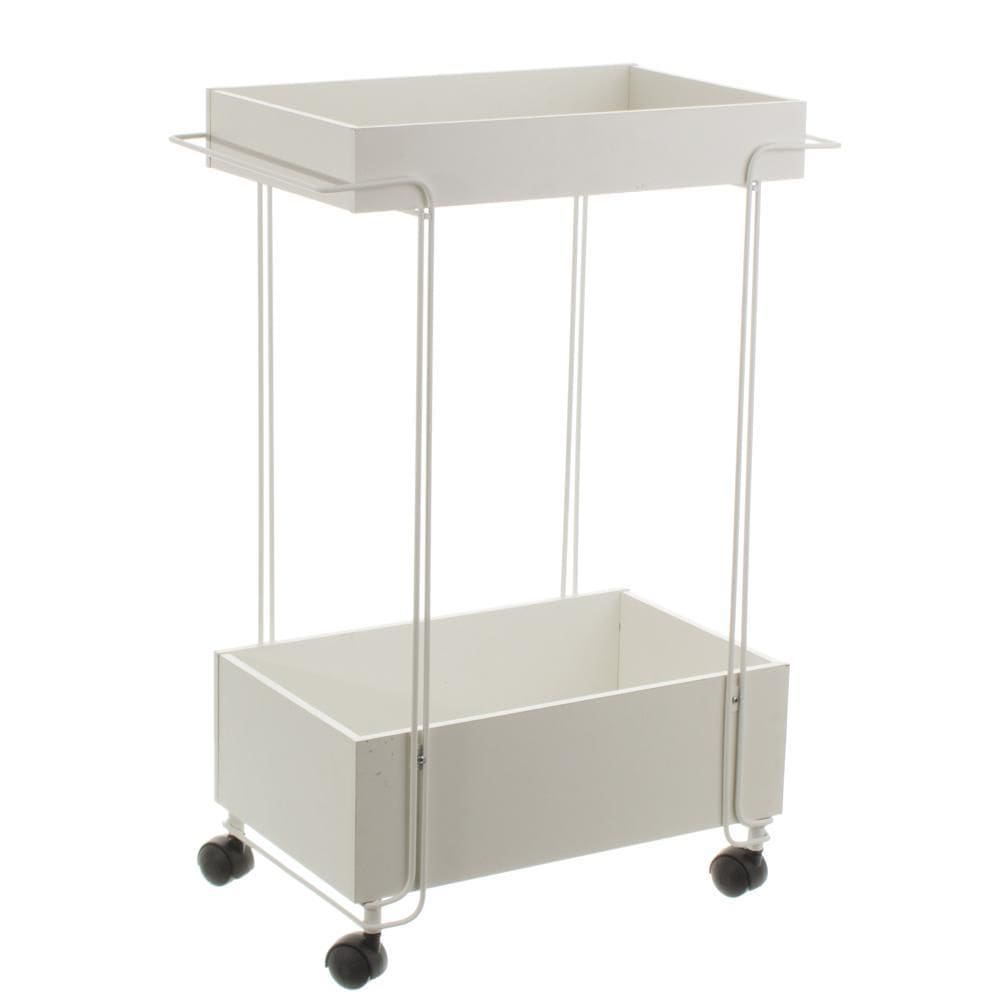 Carrinho 2 Andares 76cm White