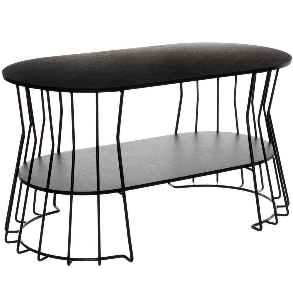 Mesa De Centro Infinity 44x42x78 Black