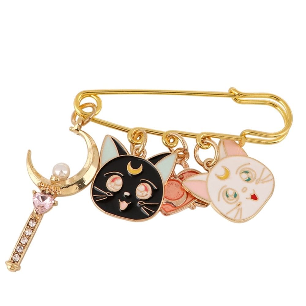 Broche Pin Dives Sailor Moon Moon Vintage de 6 cm