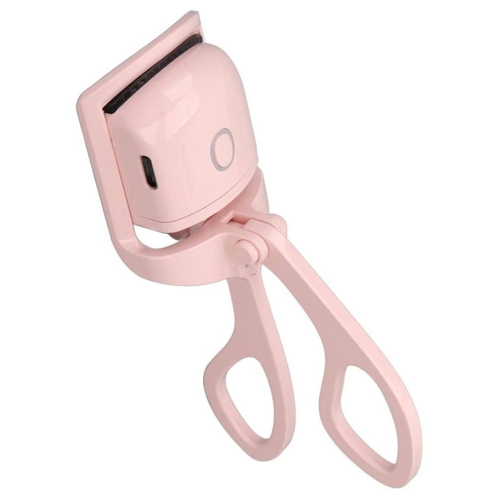 Modelador de cílios elétrico USB recarregável rosa