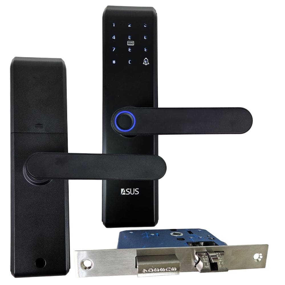 Fechadura Eletronica Digital Wifi App Celular Senha Biometria Cartao Rt Chave Porta Portao Casa Quarto