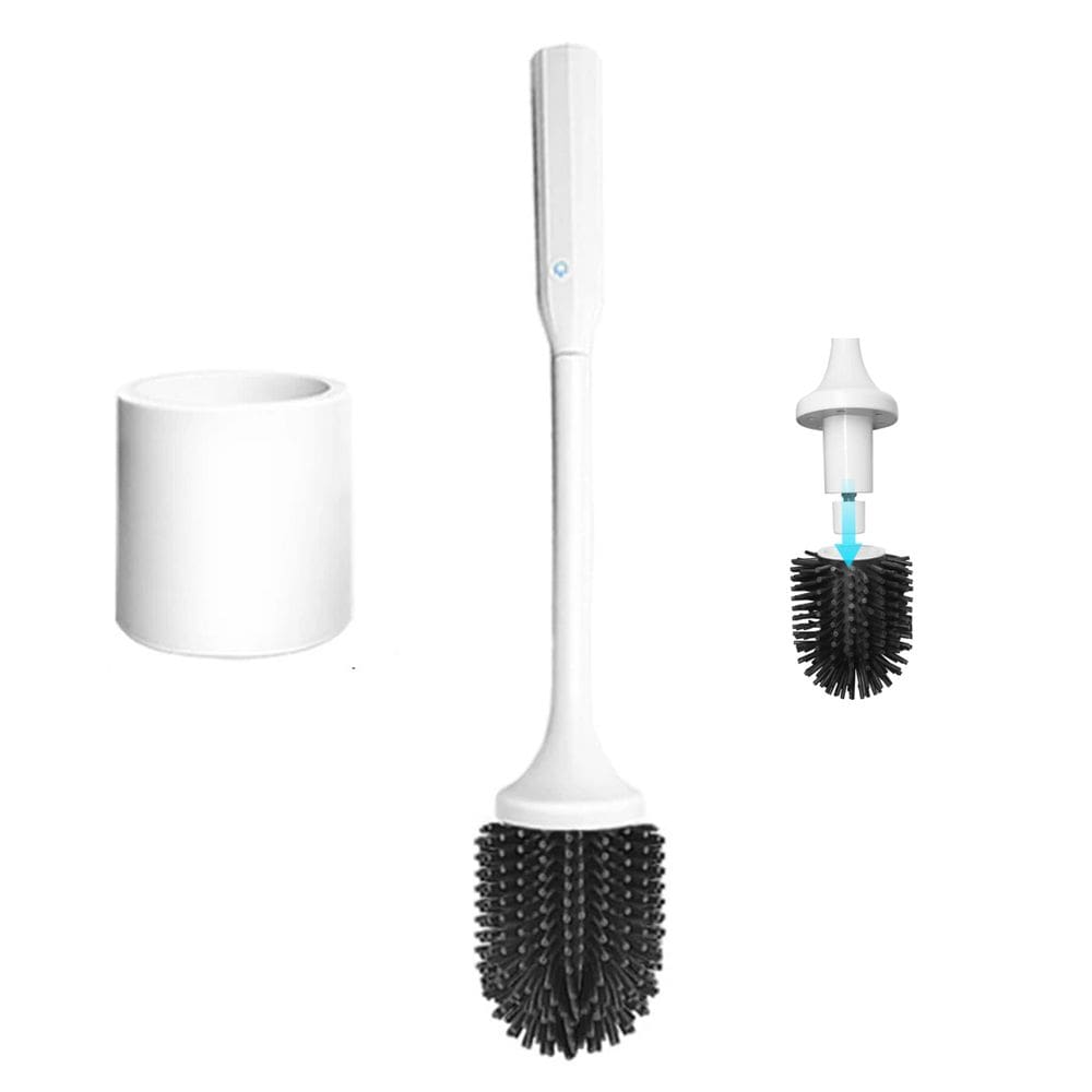 Escova Sanitaria Eletrica Privada Banheiro USB Bateria Recarregavel Vaso Sanitario Lavabo Higiene Faxina Limpeza