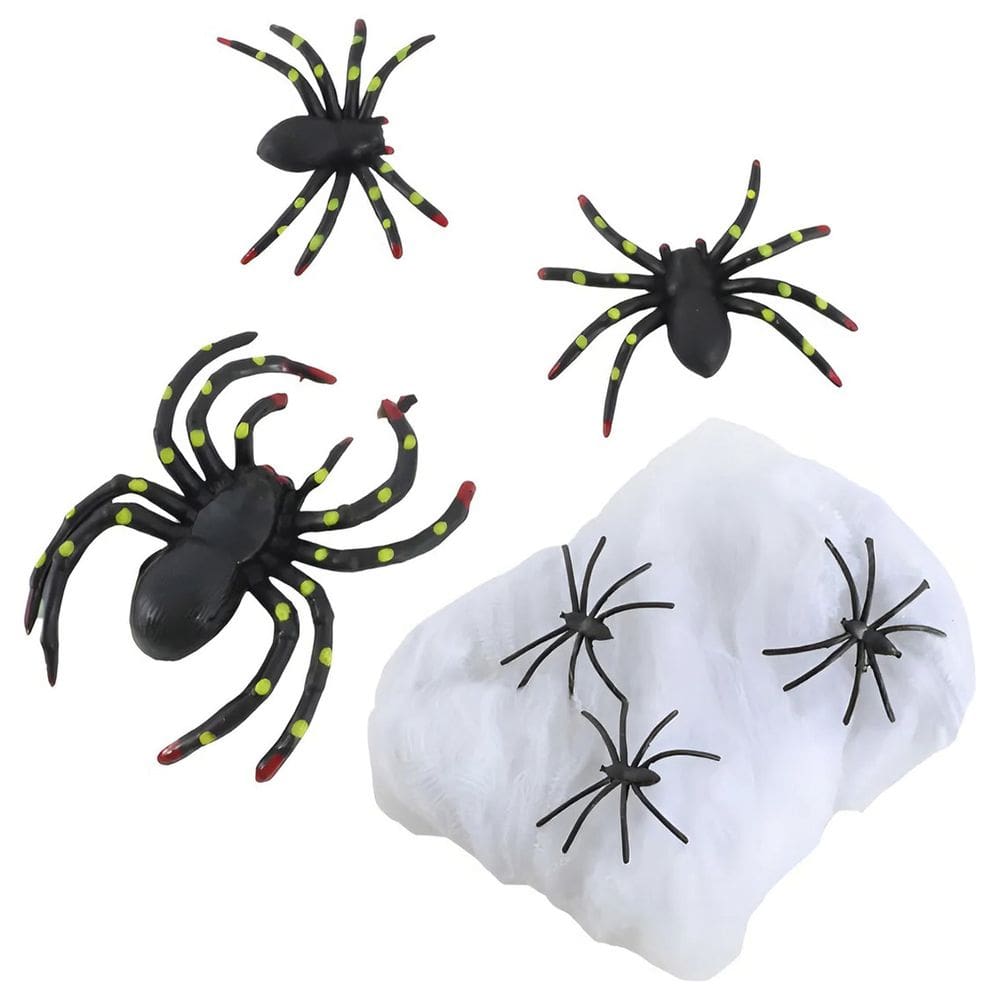 Teia Aranha Hallowen 6 Tarantulas Decoraçao Festa Dia Das Bruxas Pegadinha Susto Piada Terror Horror Horripilante Medo