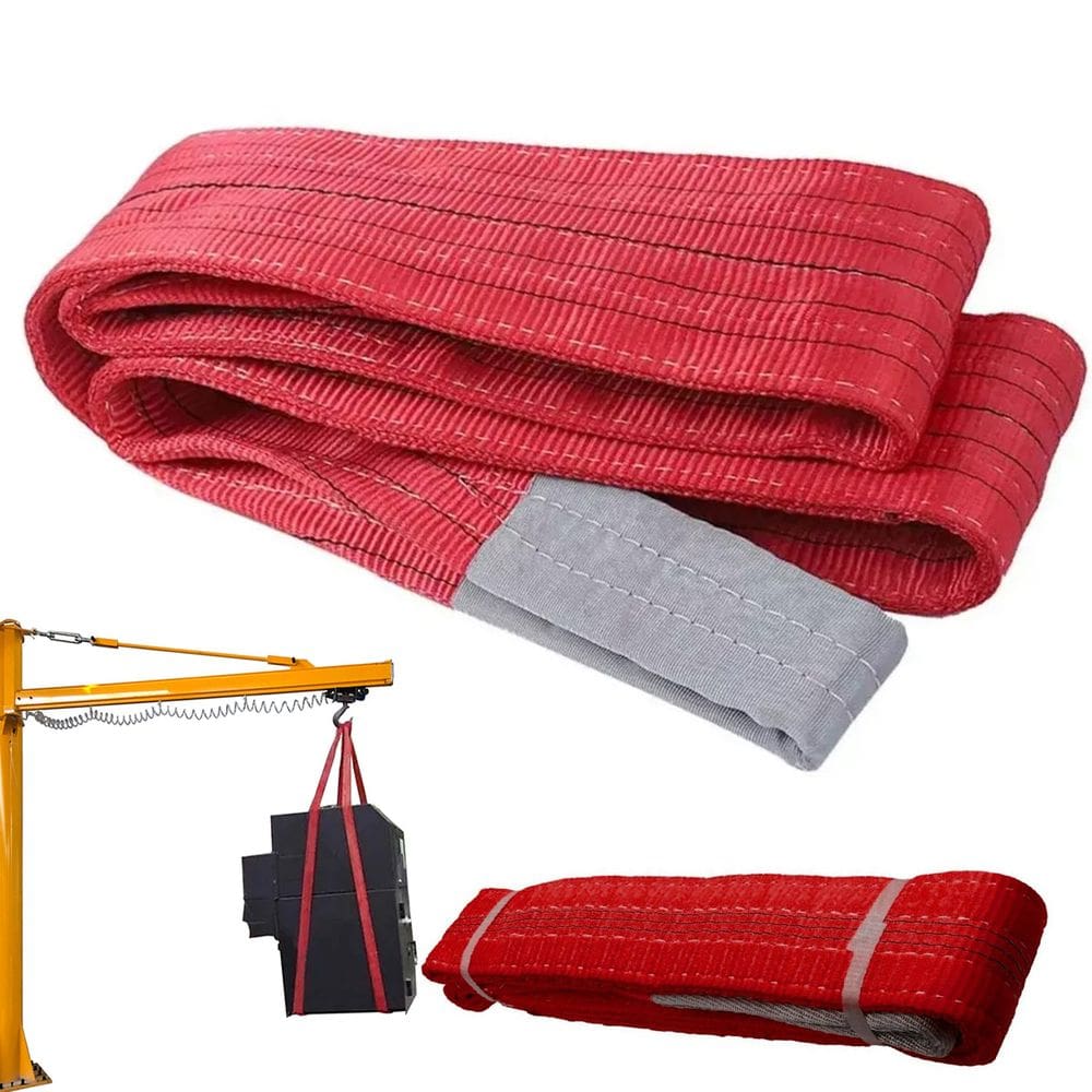 Cinta Elevaçao De Carga 5 Toneladas 8 Metros Reforçada Resistente