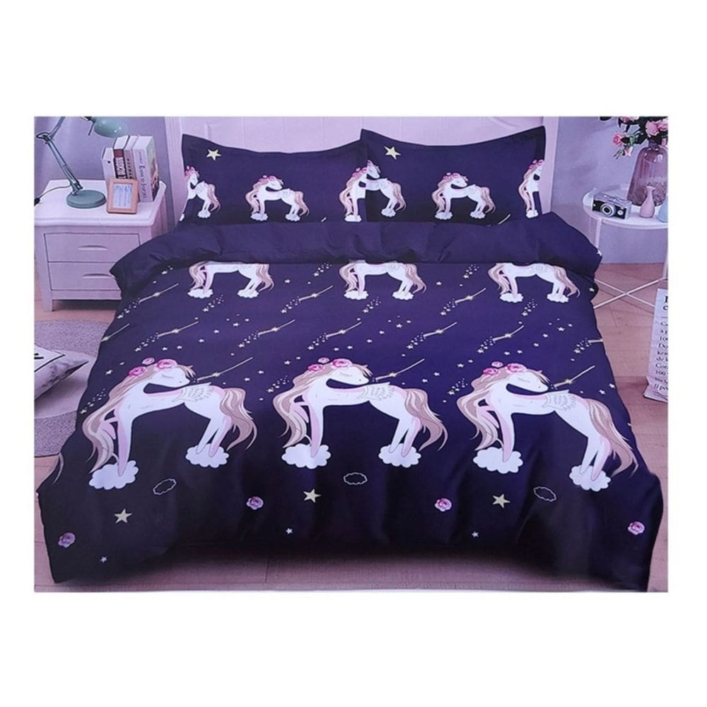 Conjunto de lençóis infantis e capa 1.5 Multistation Pony Design