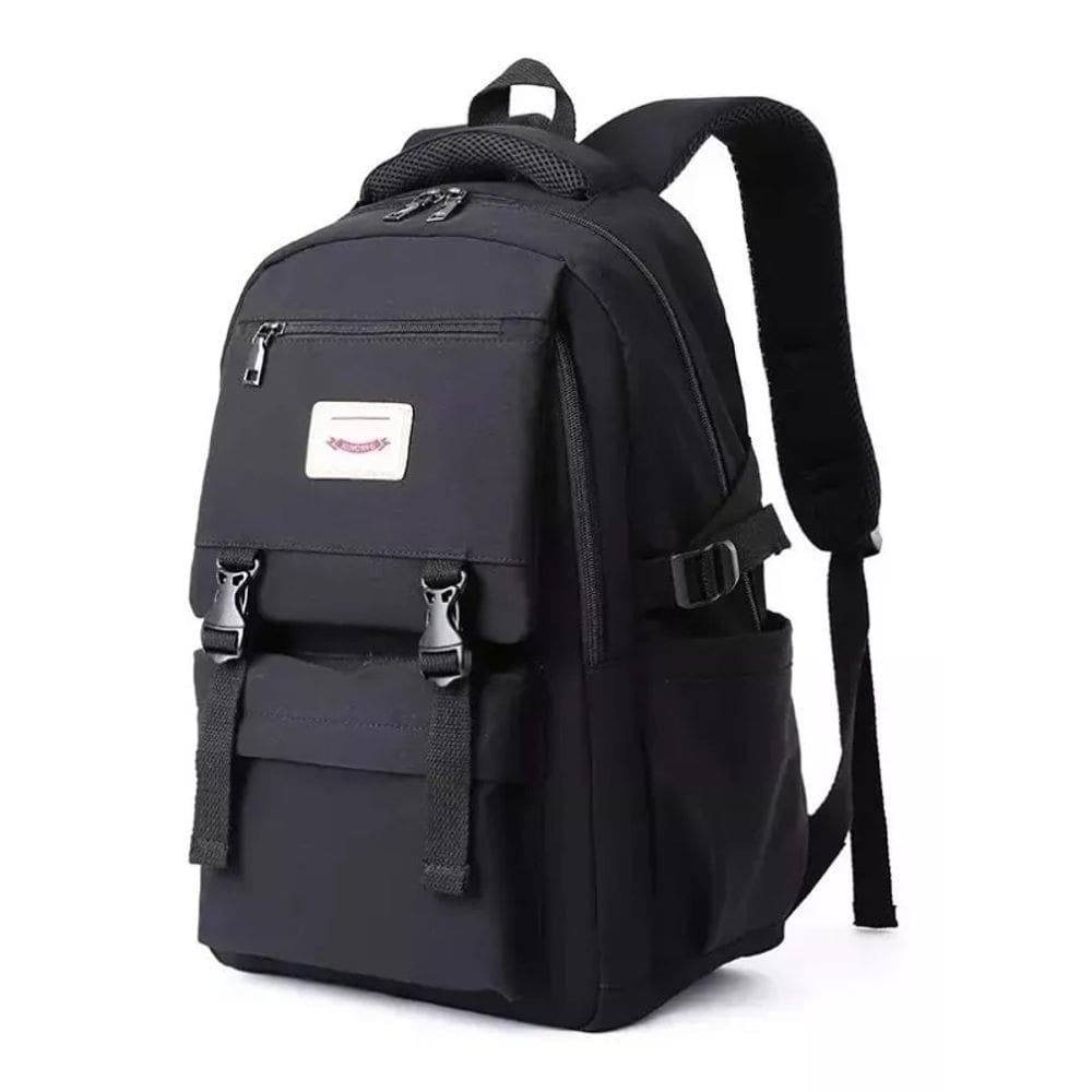 Mochila escolar Imprable Youth 40L impermeável preta