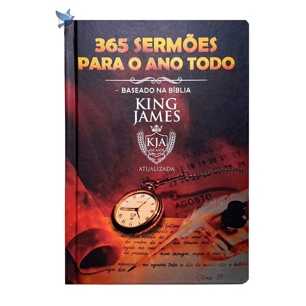 Livro 365 Sermões Para O Ano Todo KJA Capa Dura