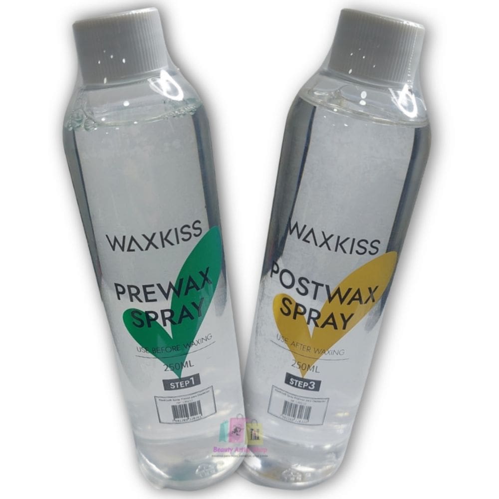 Kit de pré e pós-tratamento para depilação Waxkiss 250ml