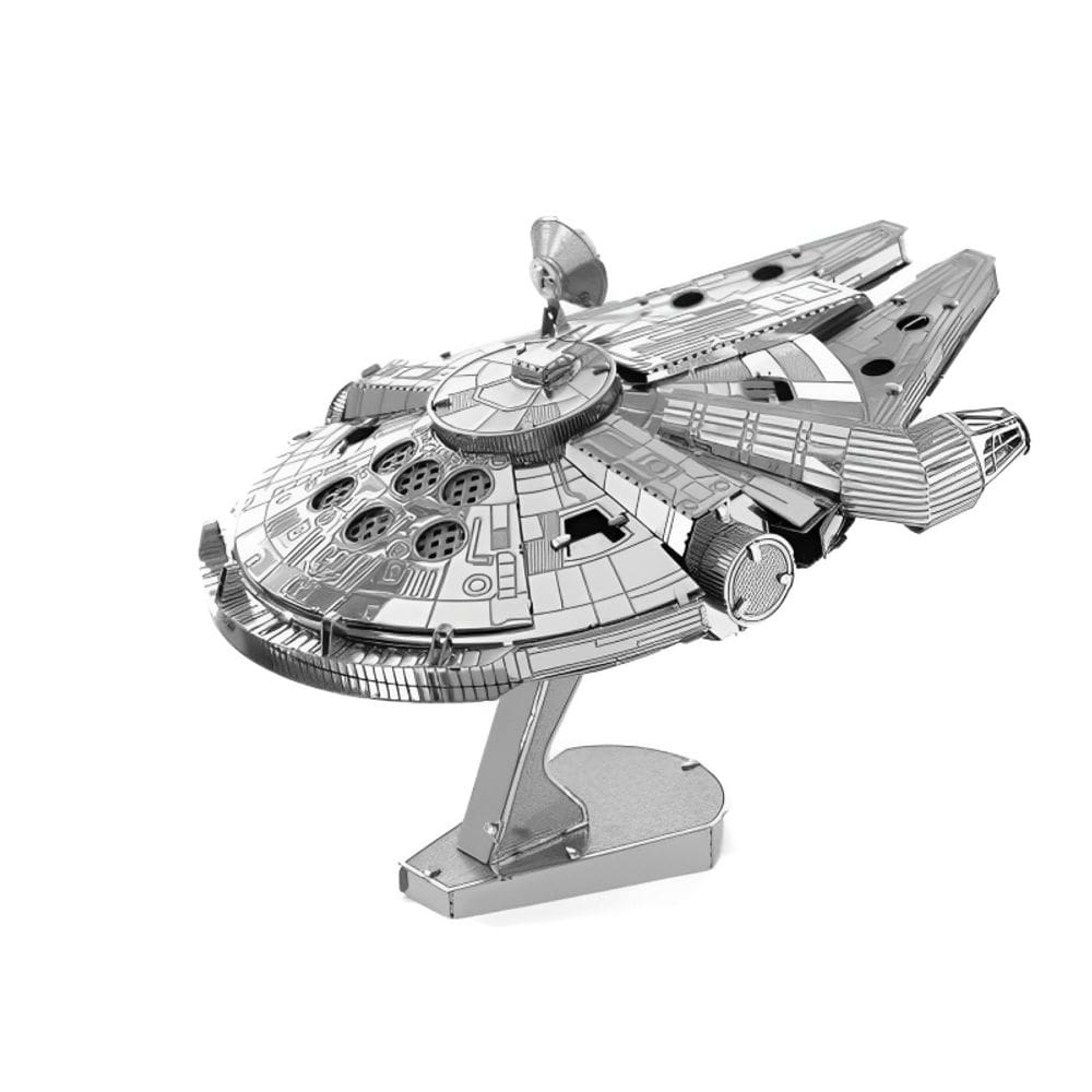 Quebra-cabeça 3D Metal Star Wars Millennium Falcon 50 peças