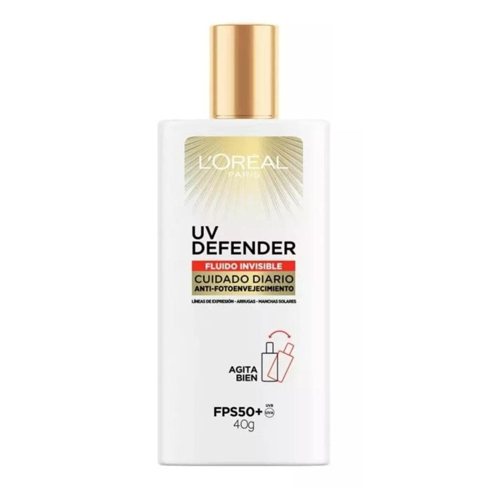 Protetor solar Uv Defender Fluid Antifotoenvelhecimento Diário SPF50