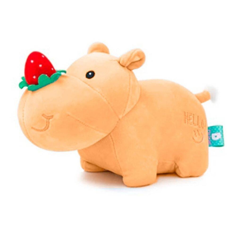 Brinquedo de pelúcia Rhino Naranjo Nose Fruit Nose Super Soft Polysterm
