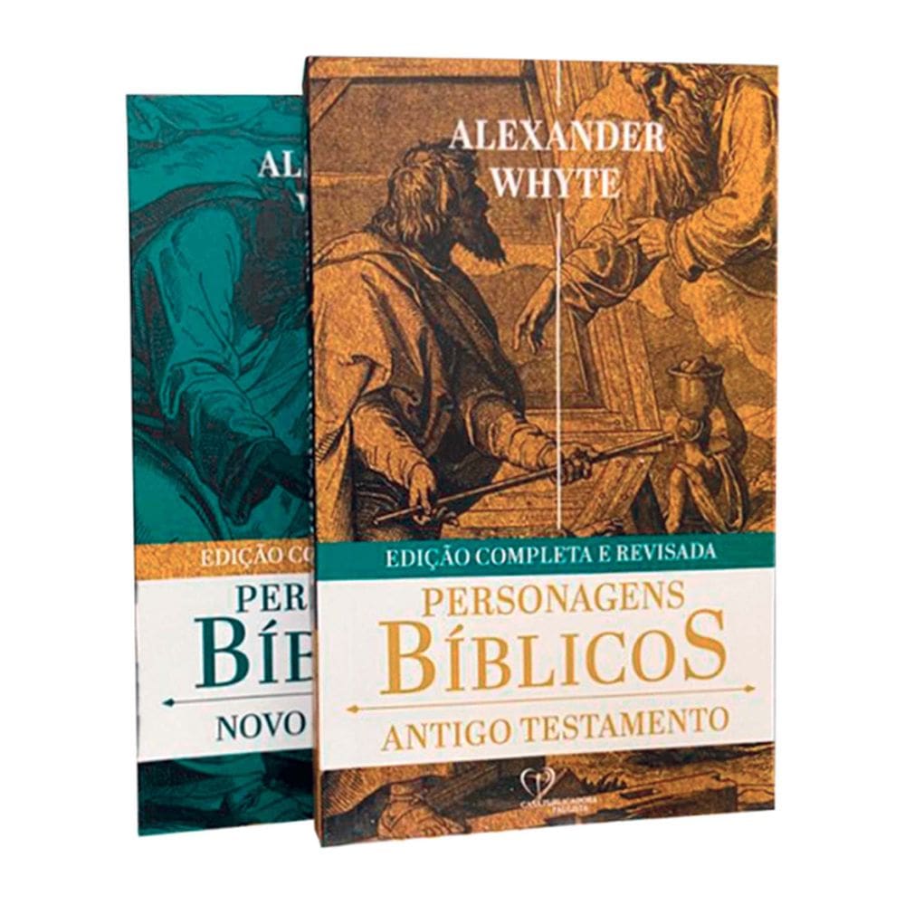 Box Personagens Bíblicos Alexander Whyte 2 volumes Capa Brochura