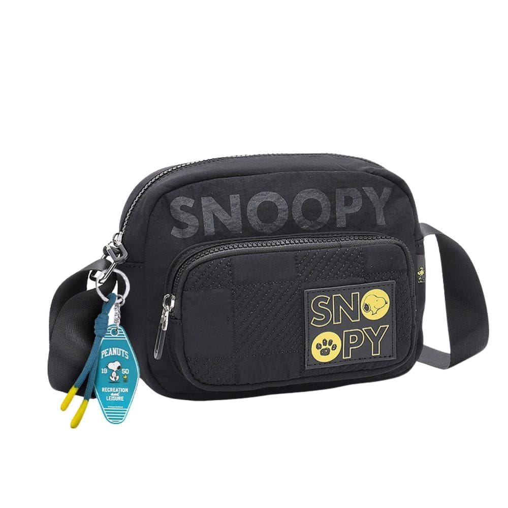 Bolsa Transversal Pequena Snoopy Sporty Vibes Urbano Moderno