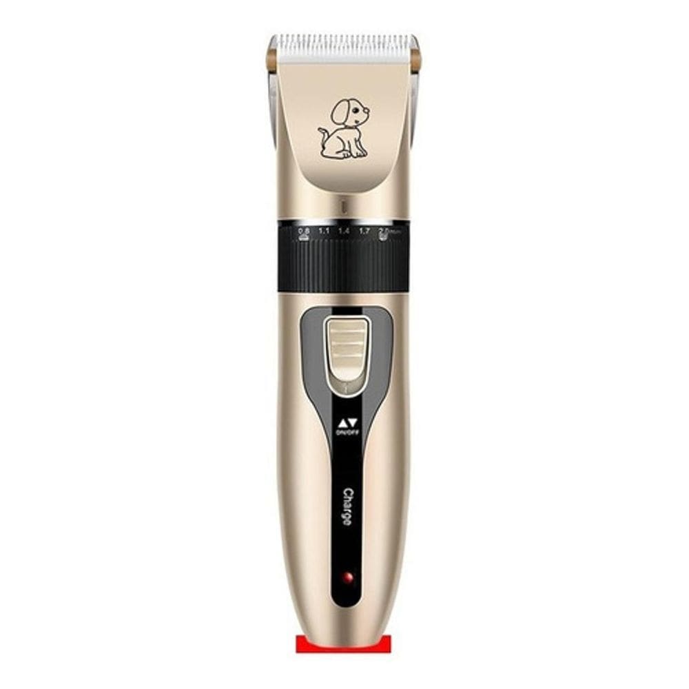 Máquina Aparador Pet Profissional 4 Pentes - Dourado