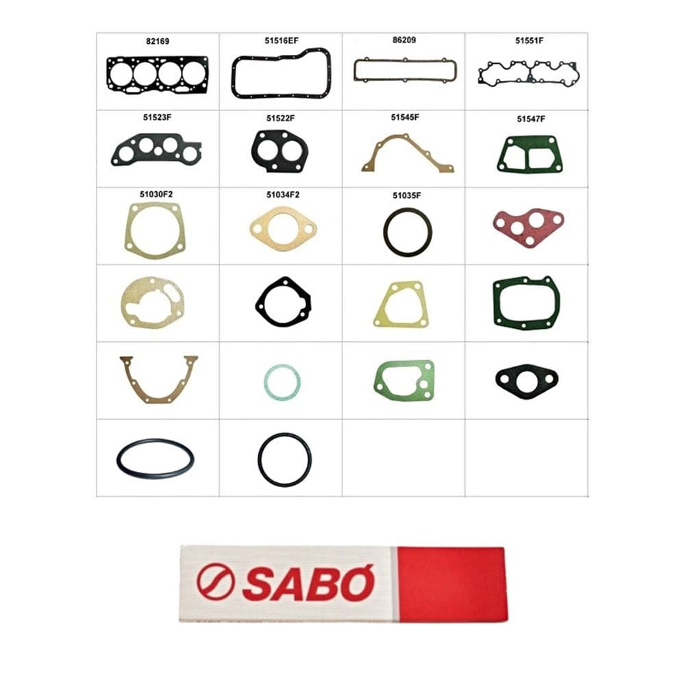 Jogo Junta Motor Elba Fiorino Palio Premio Siena Strada Tipo Uno 1.6 8V 80221