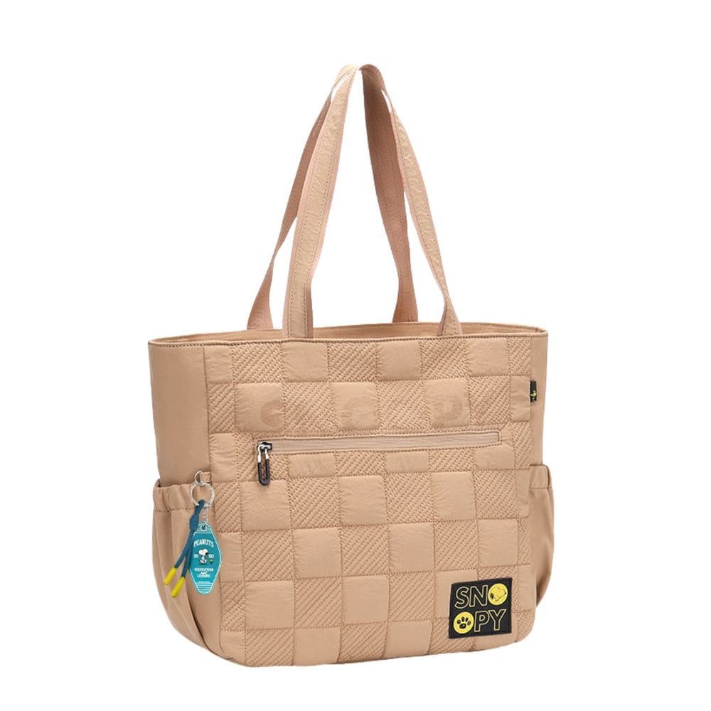 Bolsa Totebag Grande Snoopy Sporty Vibes Feminino Moderno