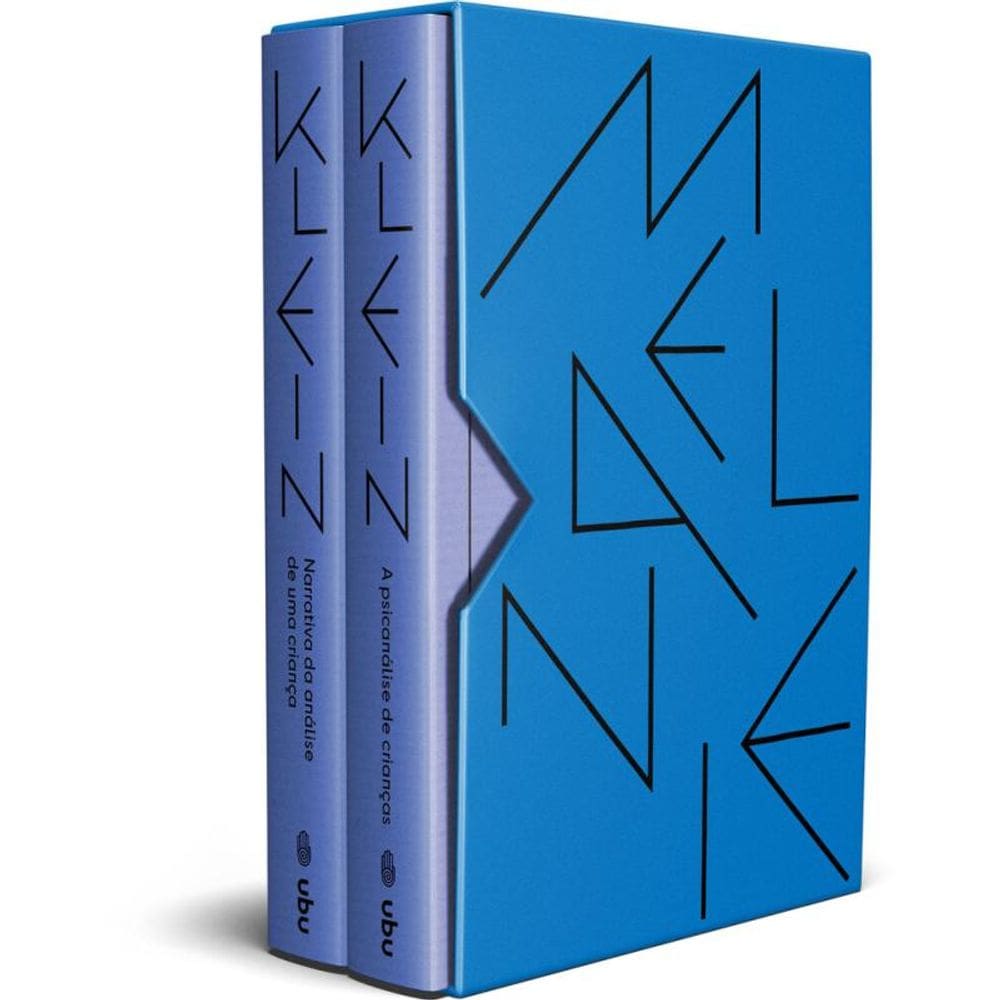 Obras Reunidas de Melanie Klein v. 2: Box com 2 volumes: Narrativa da análise de uma criança (1961) e A psicanálise de crianças (1932)