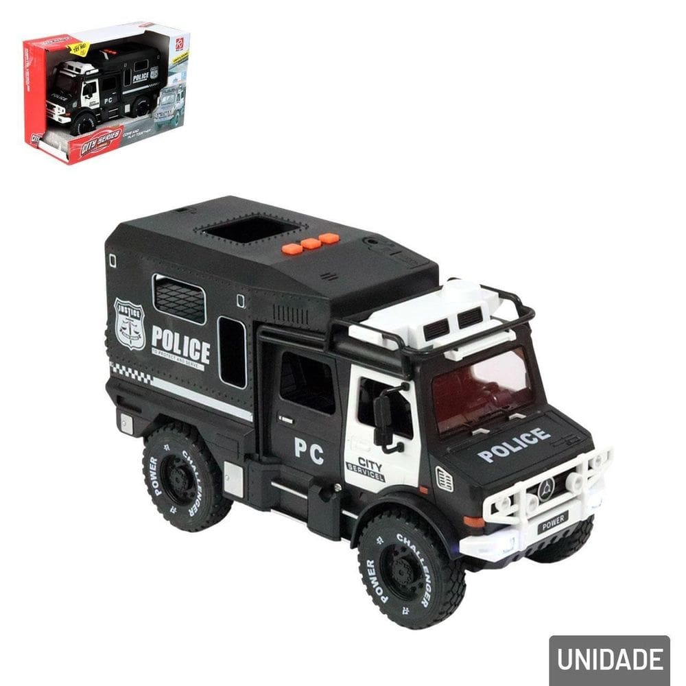 Caminhã de Fricção Policial com SOM e Luz - Tudo em Caixa