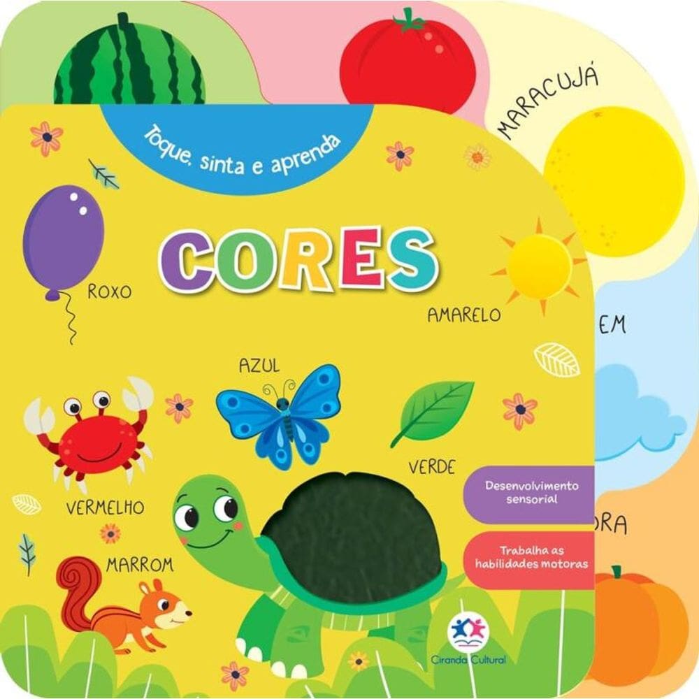 Cores - Toque, sinta e aprenda