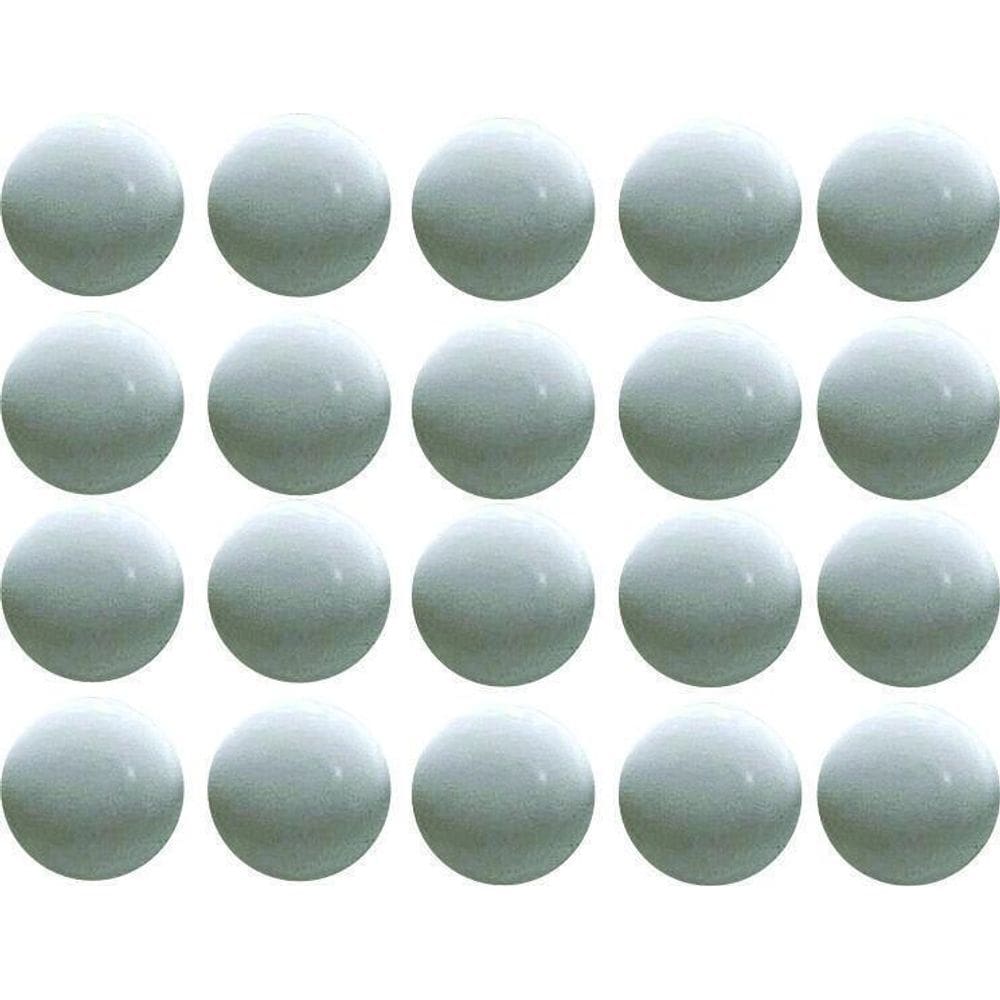 Tampinha Botao Acabamento Capa Cabeça De Parafuso 500 Pcs