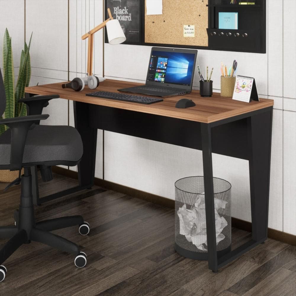 Escrivaninha Mesa de Escritório 135cm Multimóveis CR25328