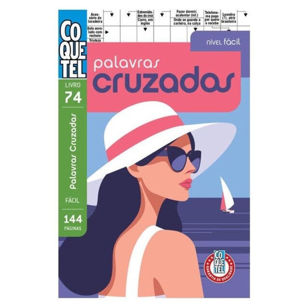 Livro Coquetel Palavras-Cruzadas 74